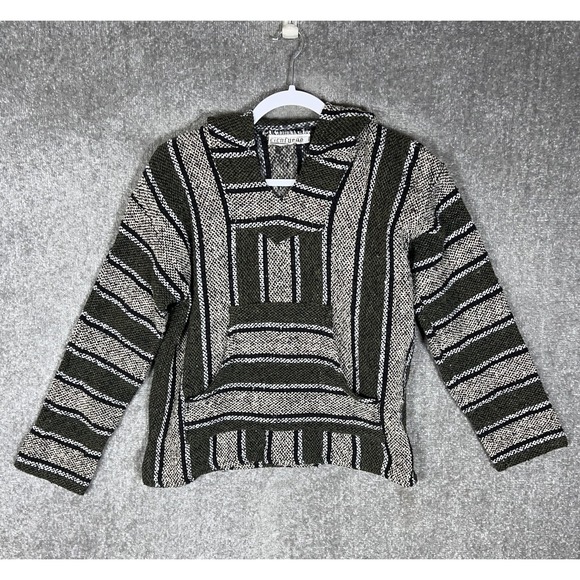Baja Cienfuegos Other - Baja Cienfuegos Rug Hoodie Mens Size Small  Long Sleeve Pullover Kangaroo Pocket